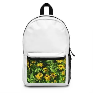 Yellow Flowers Backpack (Made in USA)