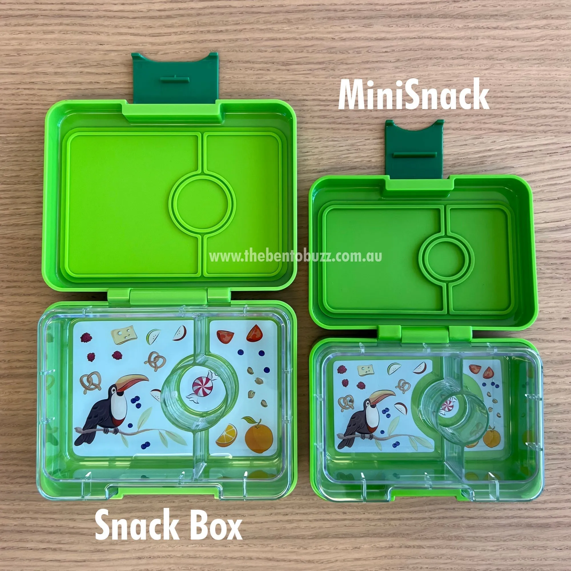 Yumbox Snack Box - Jurassic Green Dinosaur