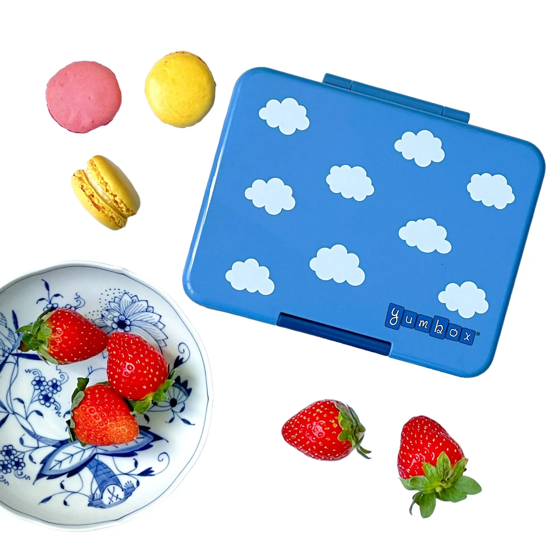 Yumbox Snack Box - Sky Blue Clouds